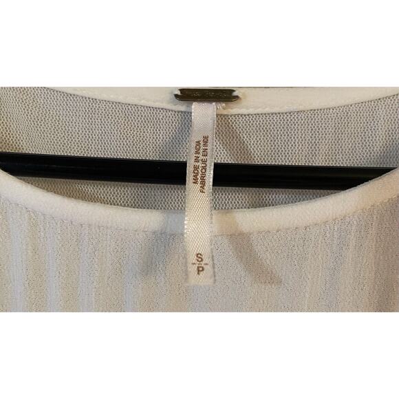 Free People White Romance Embroidered Maxi Size S/P - Picture 11 of 13